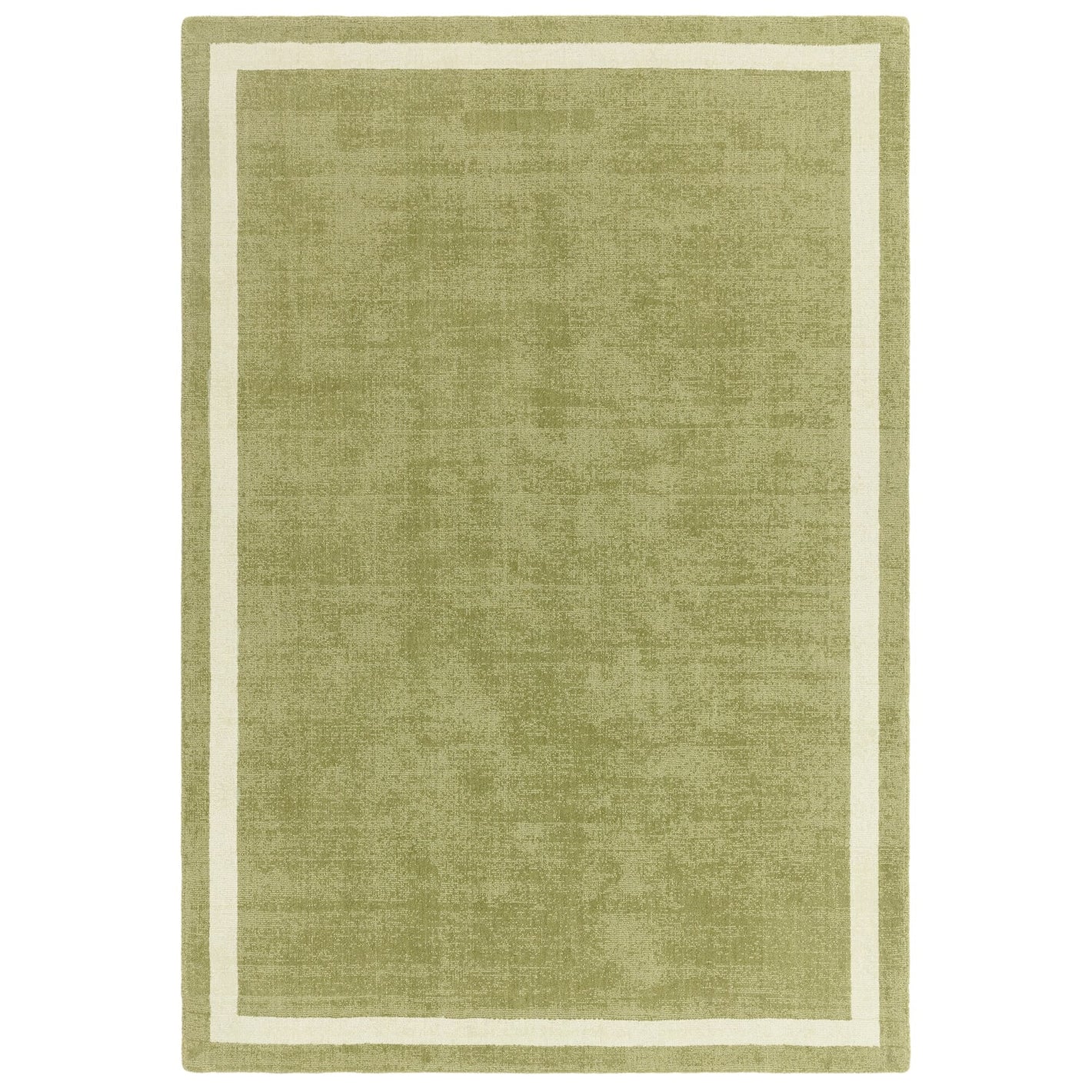 Albi Green Rug in natural green tone


