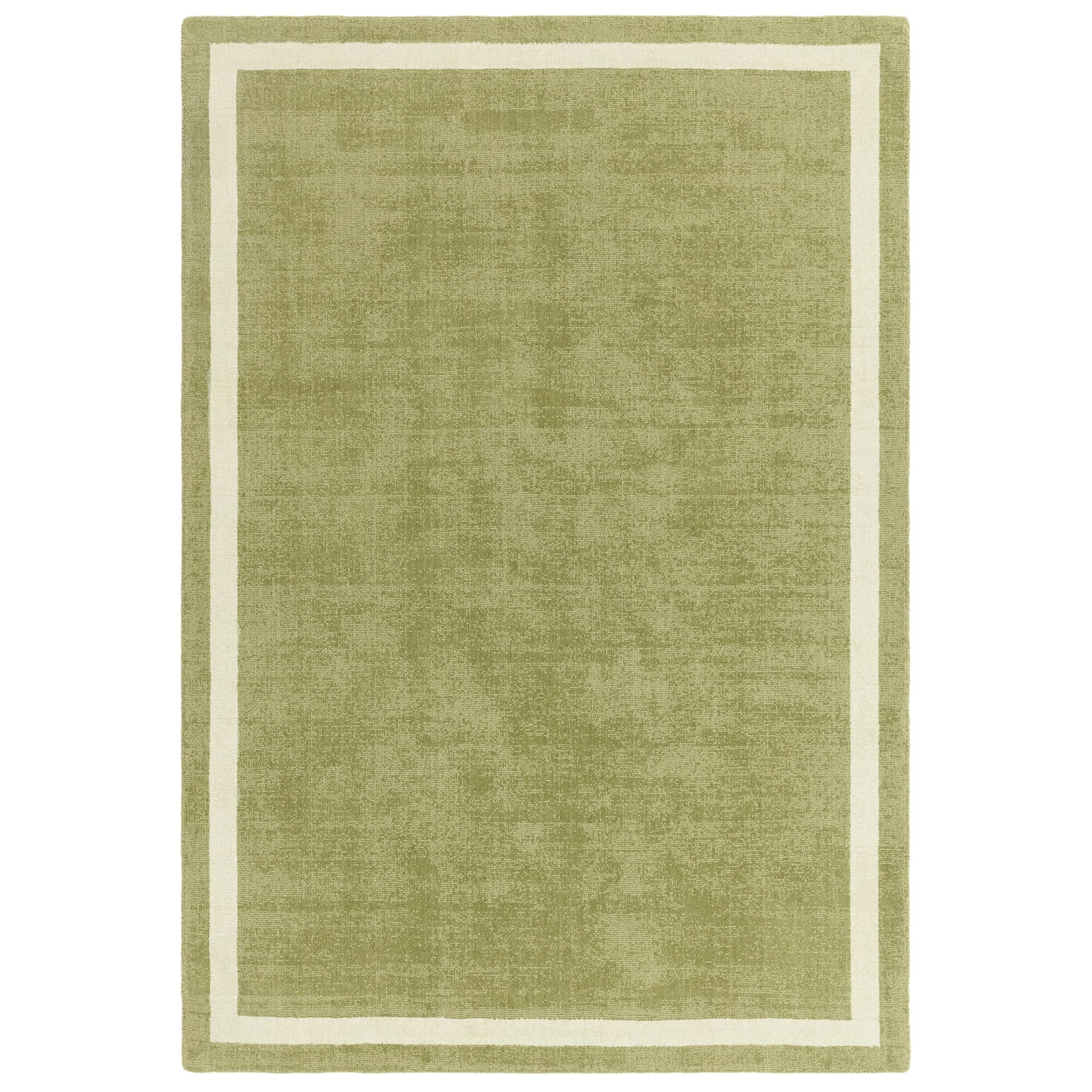 Albi Green Rug in natural green tone



