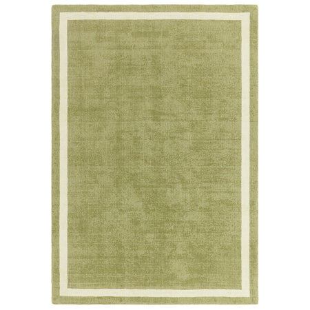 Albi Green Rug in natural green tone


