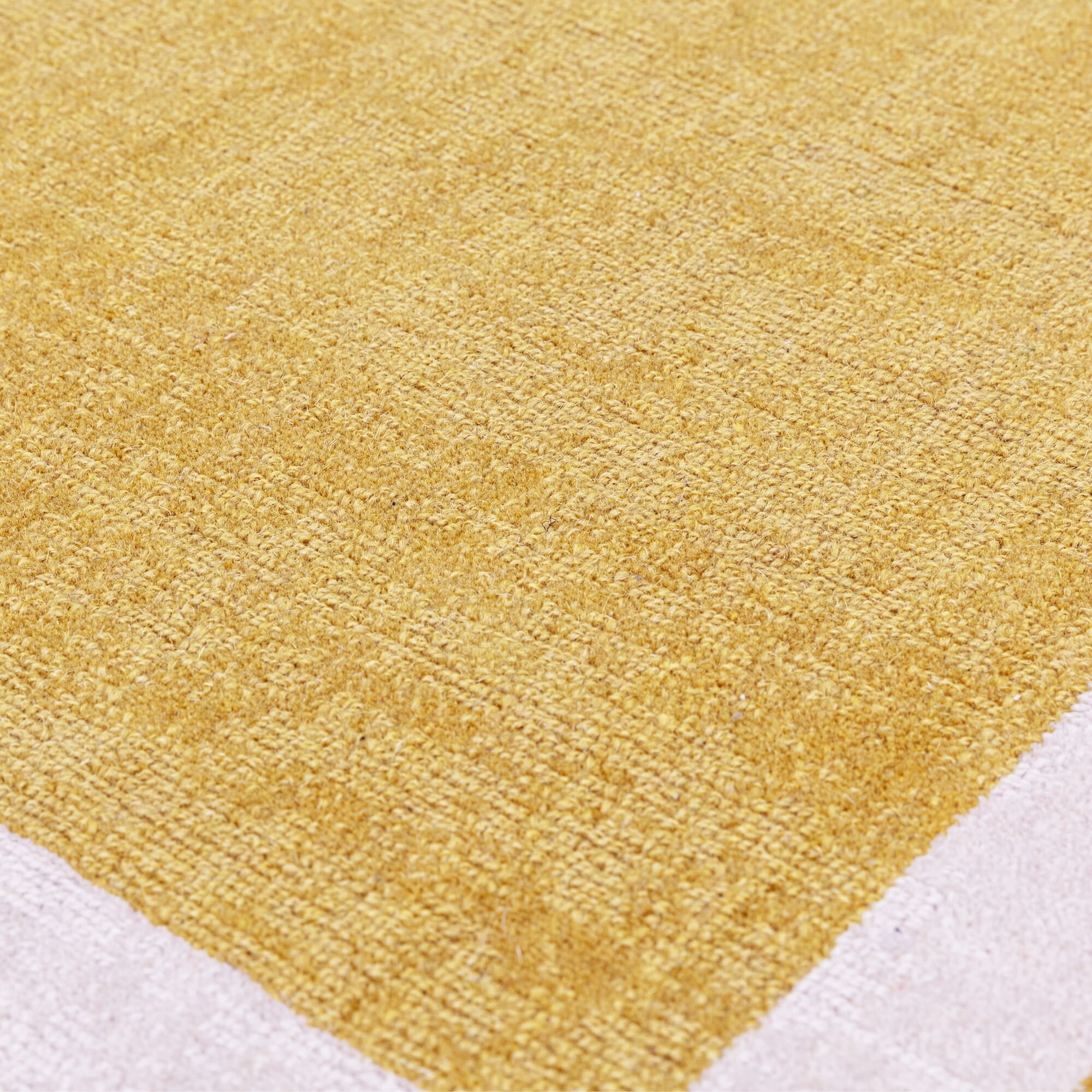 Natural wool rug made in India

