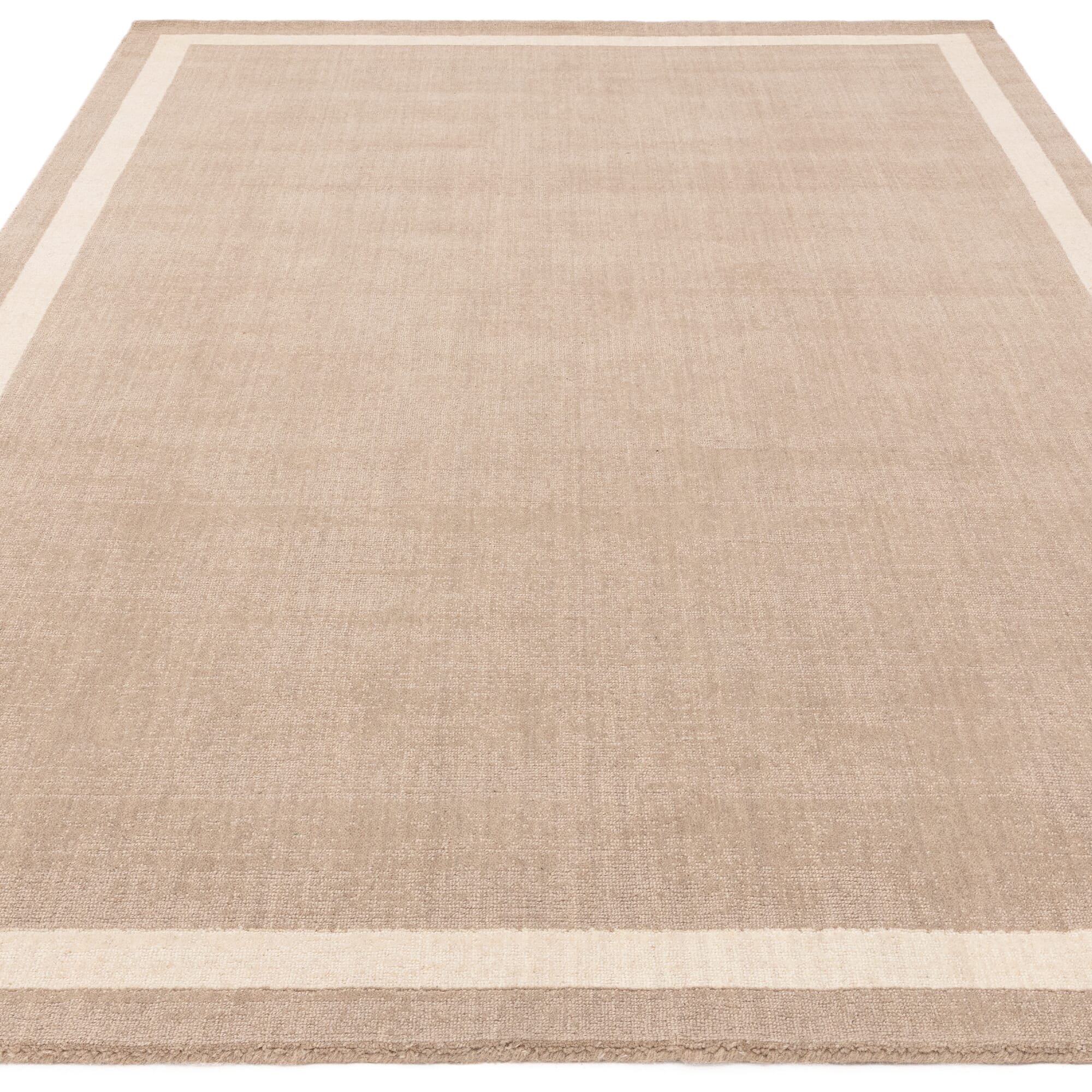100% wool rug with 7mm pile close-up

