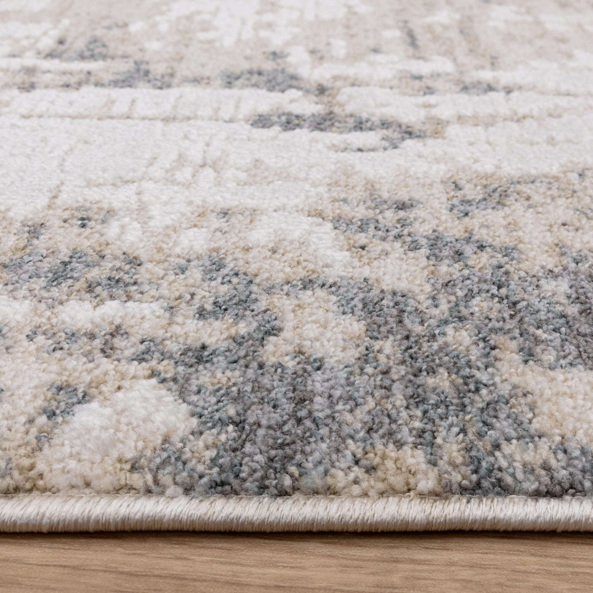 Anders rug on wood flooring under natural light



