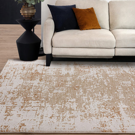 Anders AN03 rug in a modern neutral living space

