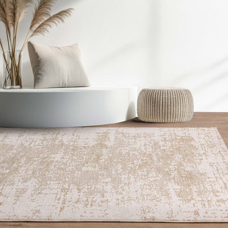 Anders AN04 rug in a neutral-toned lounge

