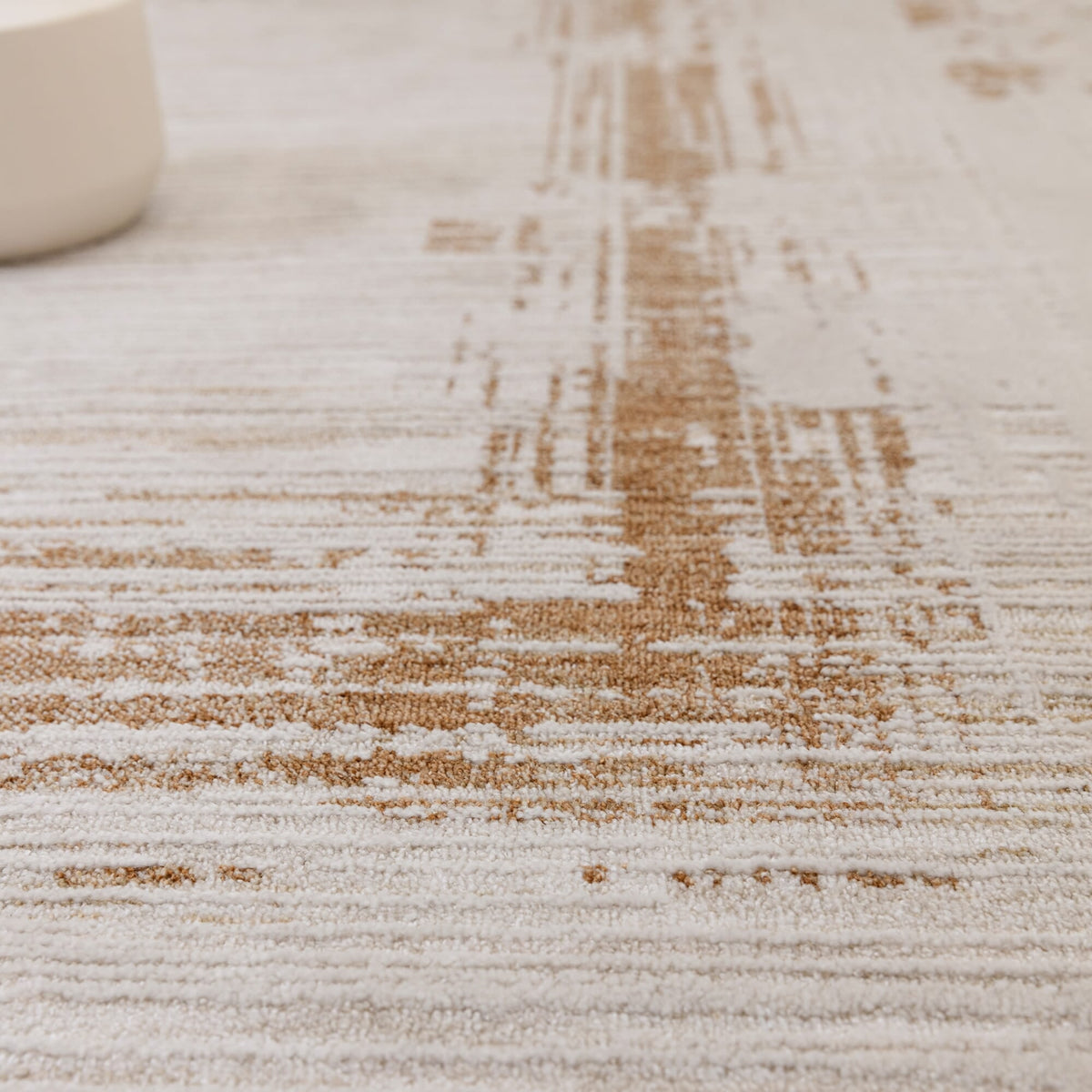 Close-up of 7mm pile height on AN05 rug

