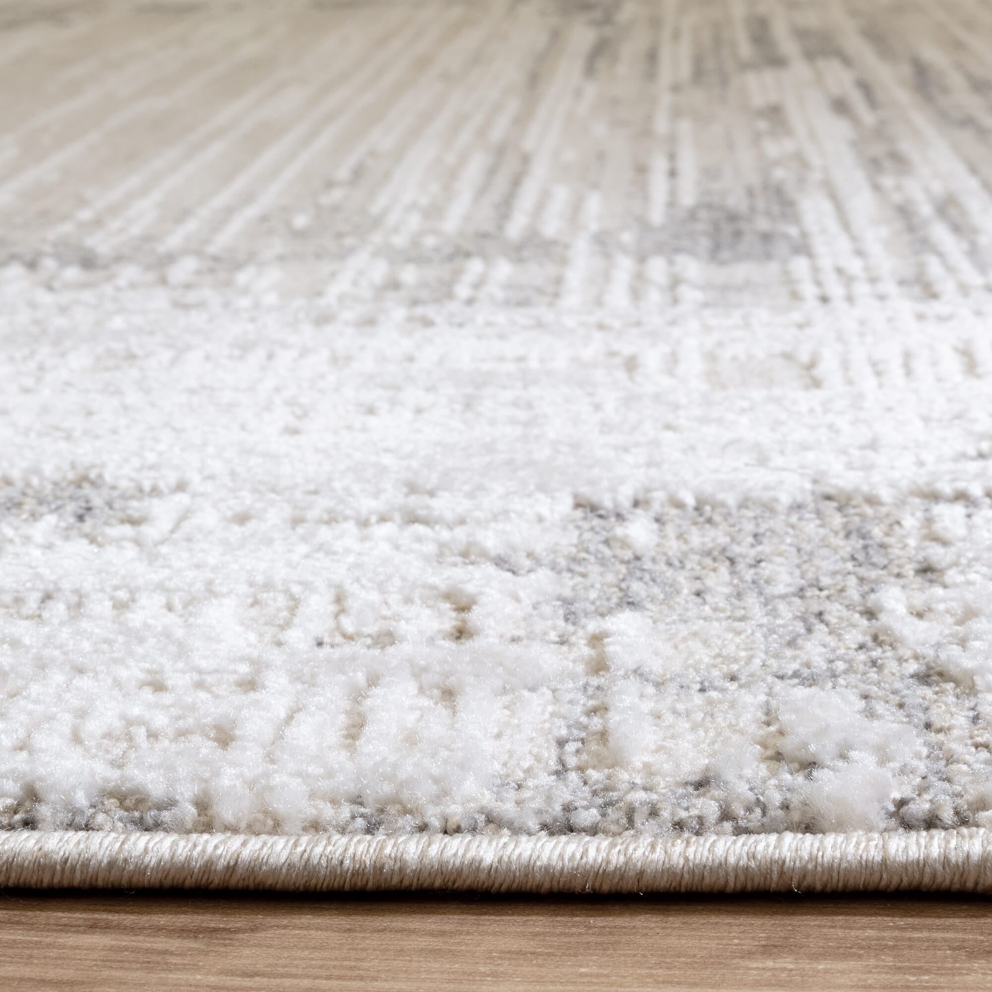Rug styled in a contemporary minimalist room

