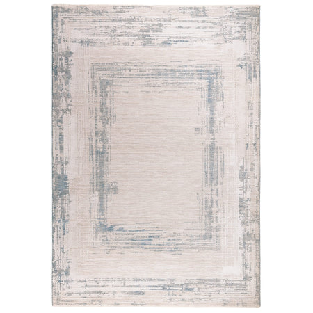 Taupe and cream distressed rug by Asiatic

