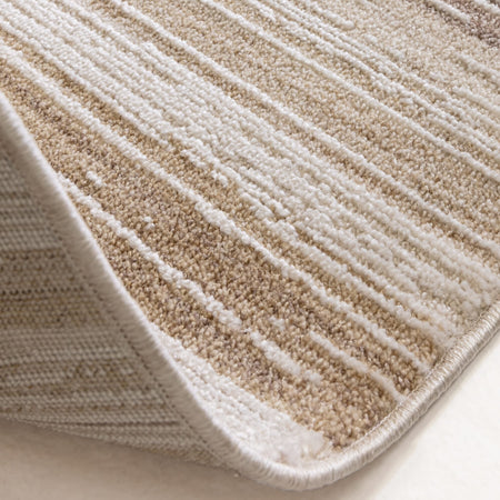Rug shown with light contemporary furniture

