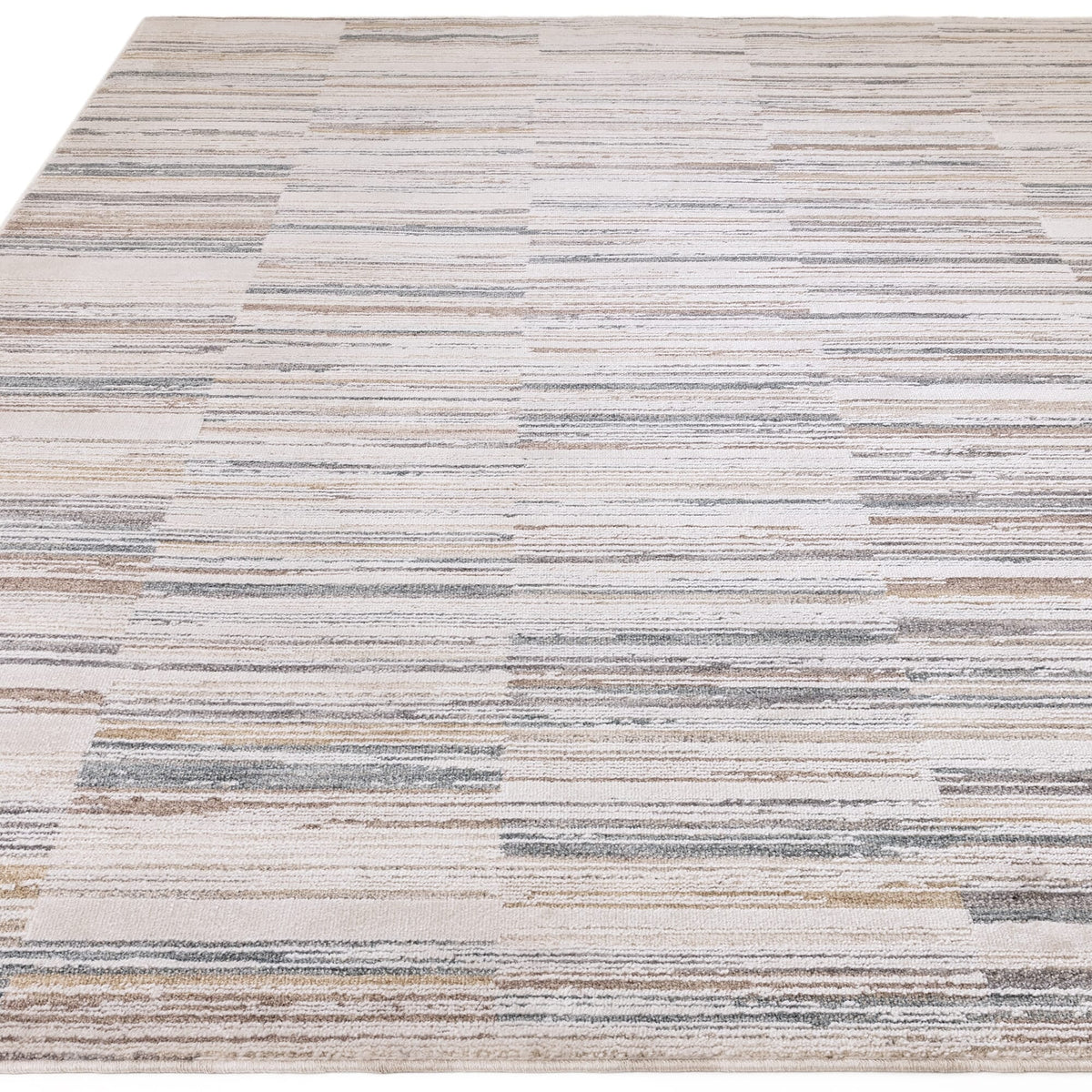 Monochrome modern rug in contemporary interior

