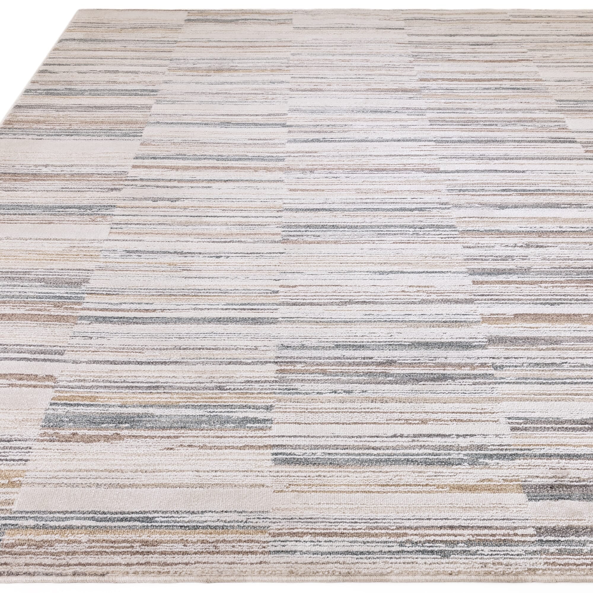 Monochrome modern rug in contemporary interior

