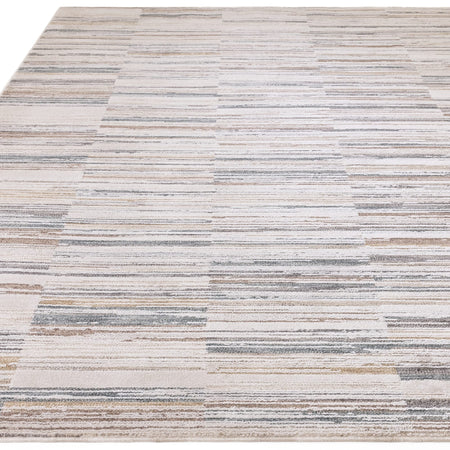 Monochrome modern rug in contemporary interior


