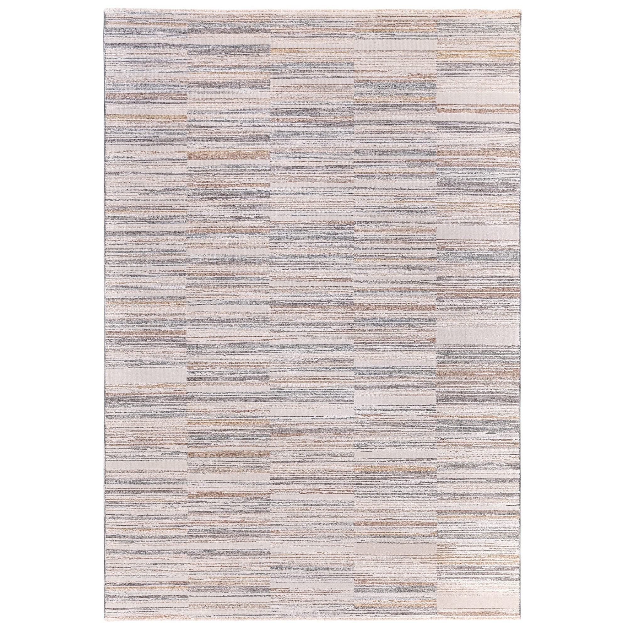 Monochrome modern rug in contemporary interior

