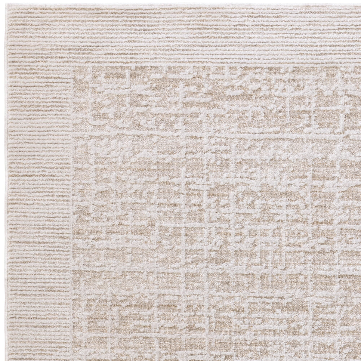 Rug paired with wooden and neutral furnishings

