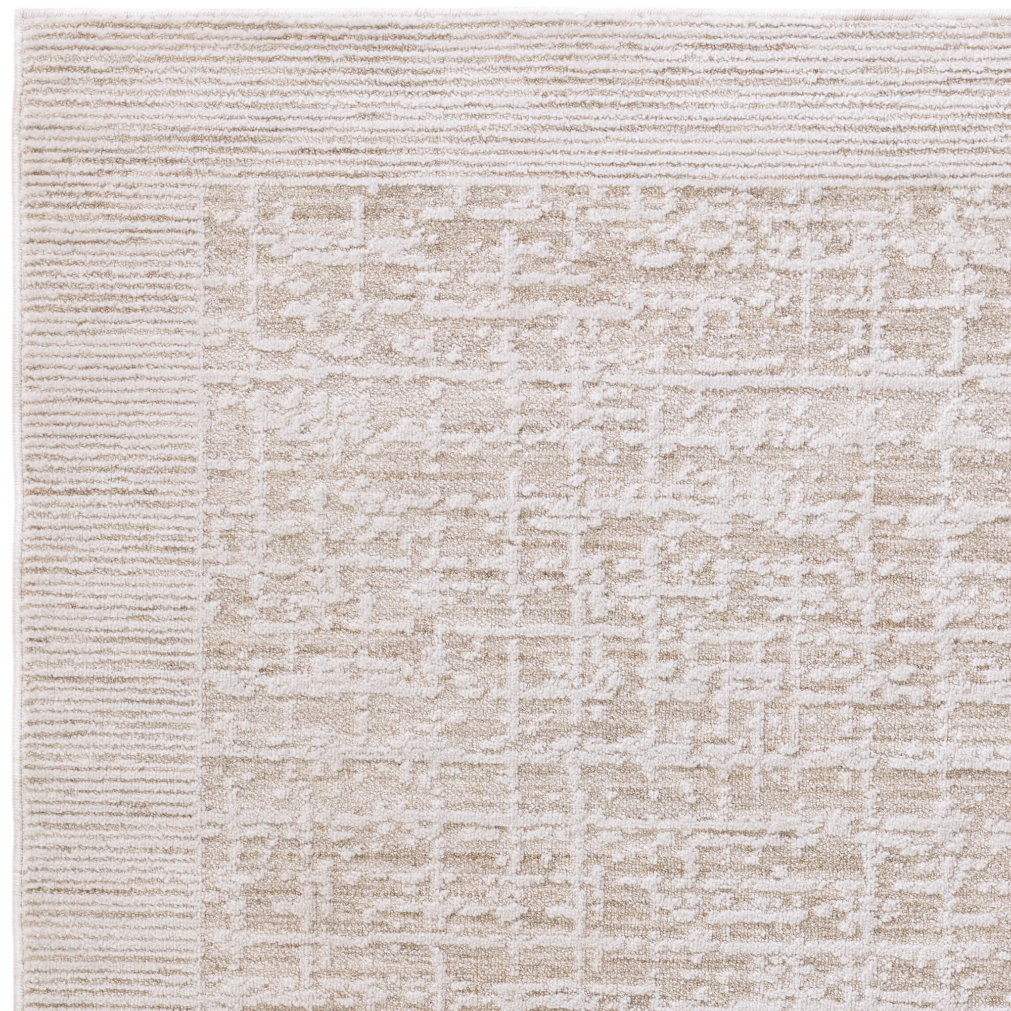 Rug paired with wooden and neutral furnishings

