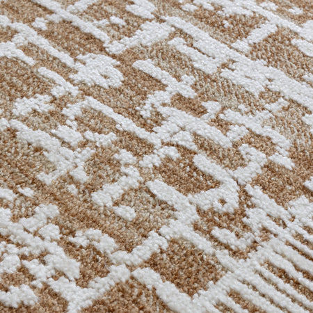 Light-toned rug for bedrooms and living spaces

