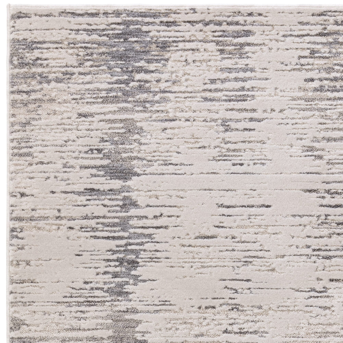 Rug styled with wooden and soft furnishings

