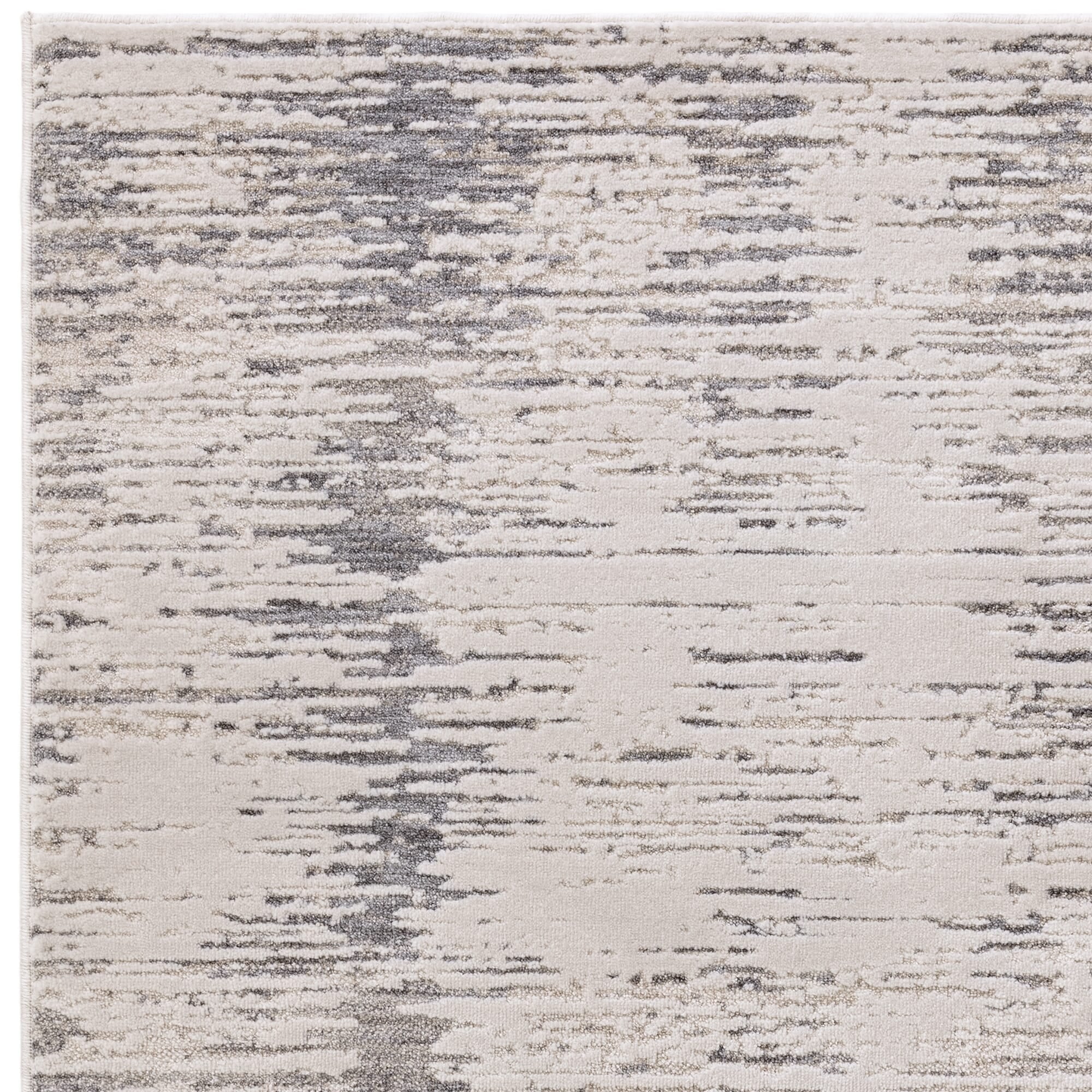 Rug styled with wooden and soft furnishings

