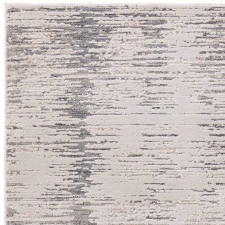 Rug styled with wooden and soft furnishings

