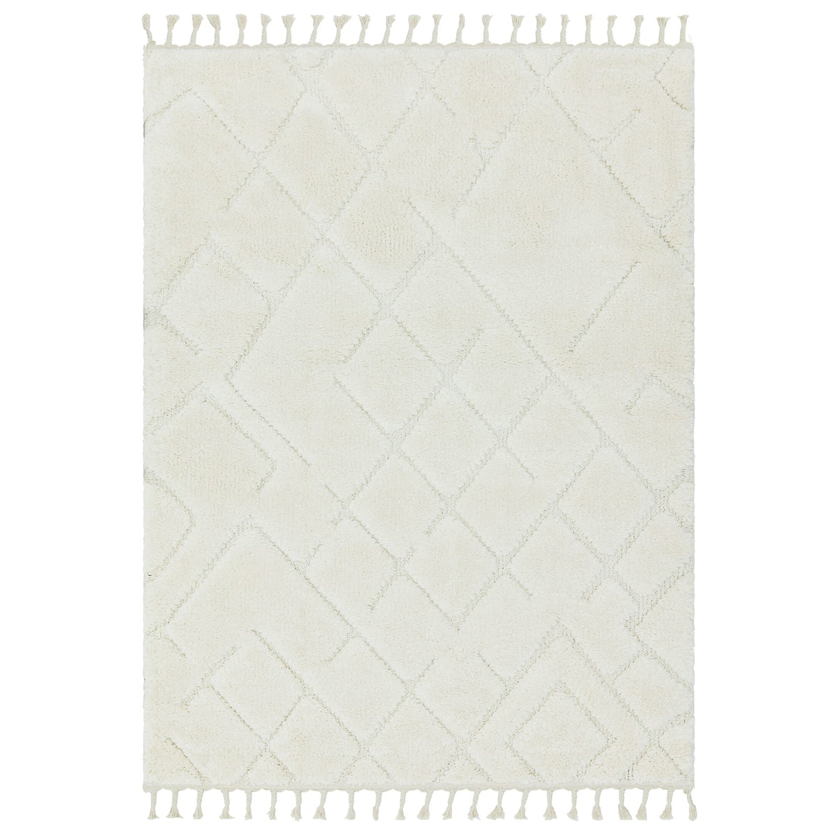 Soft Moroccan-style shaggy rug

