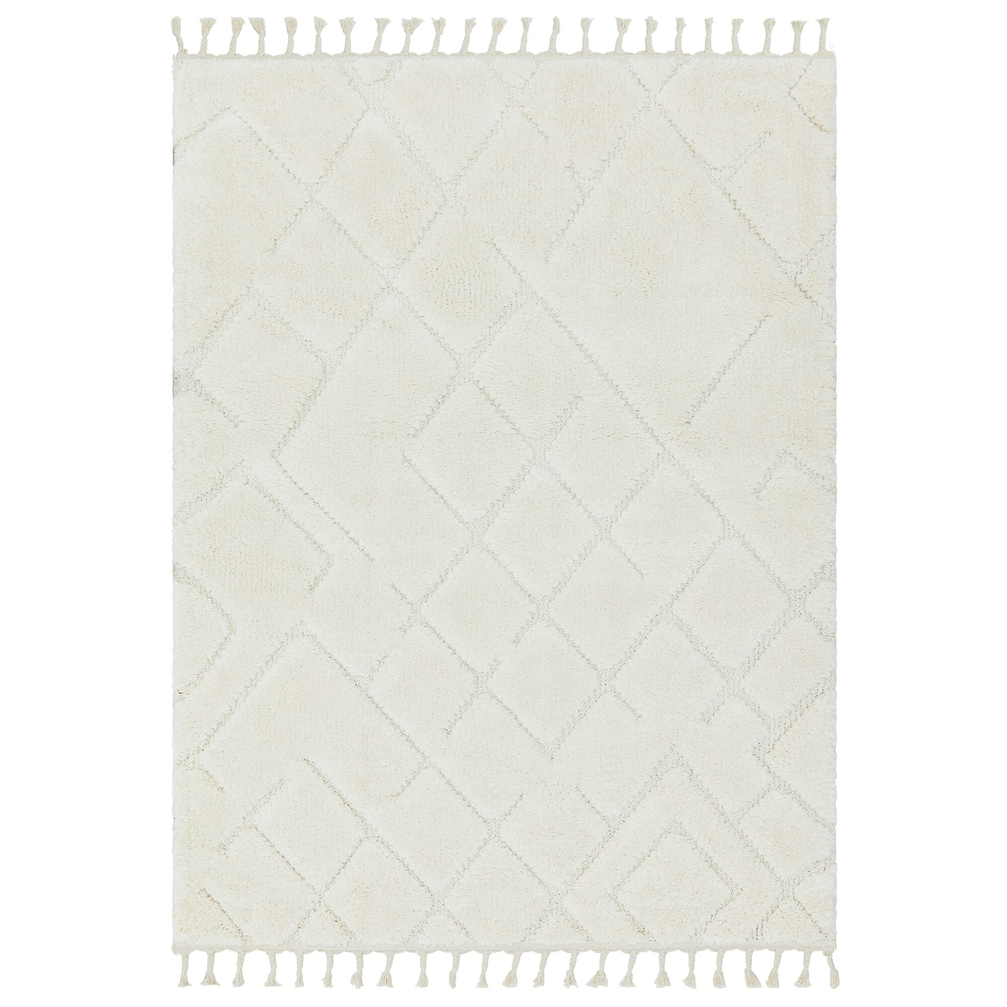 Soft Moroccan-style shaggy rug

