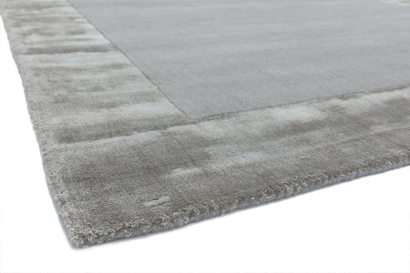 10mm pile height silver wool rug

