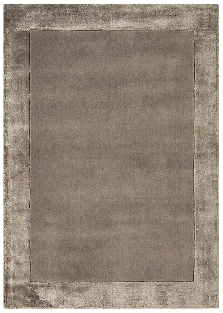 Ascot Taupe Wool Rug by Asiatic

