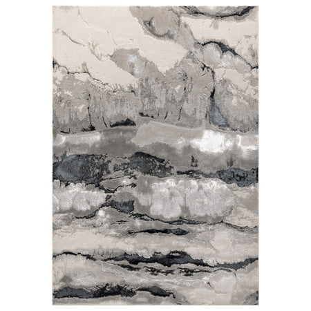 Aurora Quartz Metallic Rug AU05 full size view


