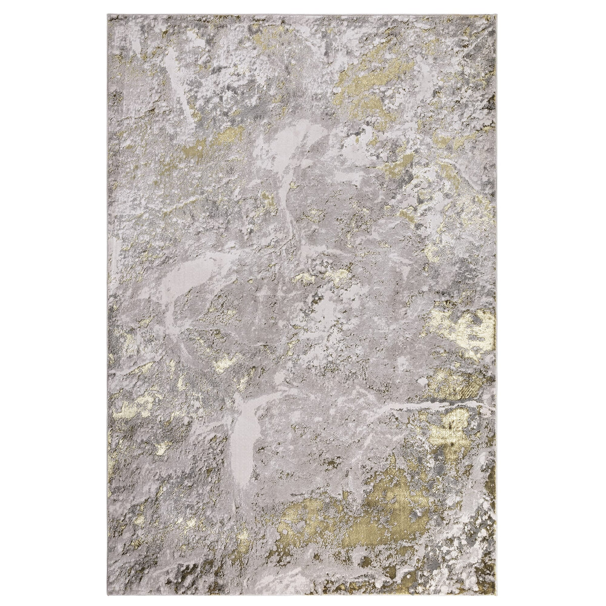 Aurora Lustre Metallic Gold Rug AU06 full size view

