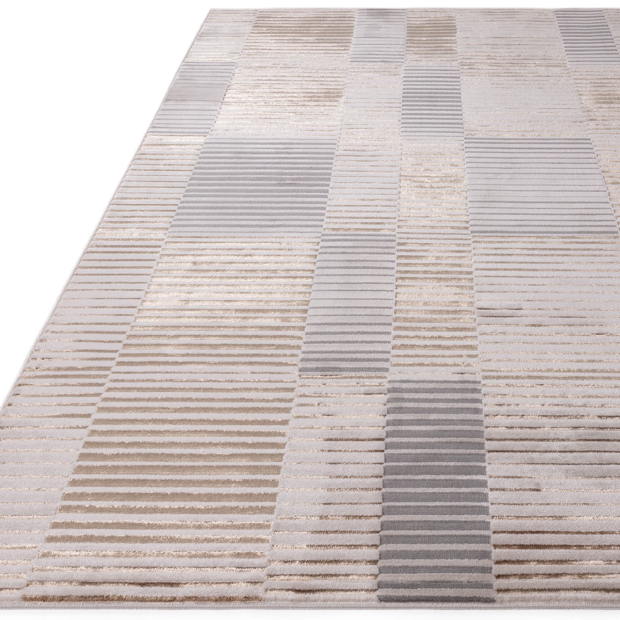 Asiatic Aurora Ripple Rug close-up texture

