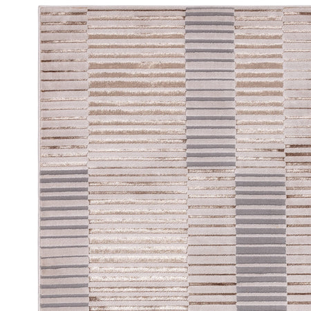 Asiatic Aurora Ripple Rug close-up texture

