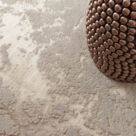 Asiatic Aurora Strata Rug close-up texture

