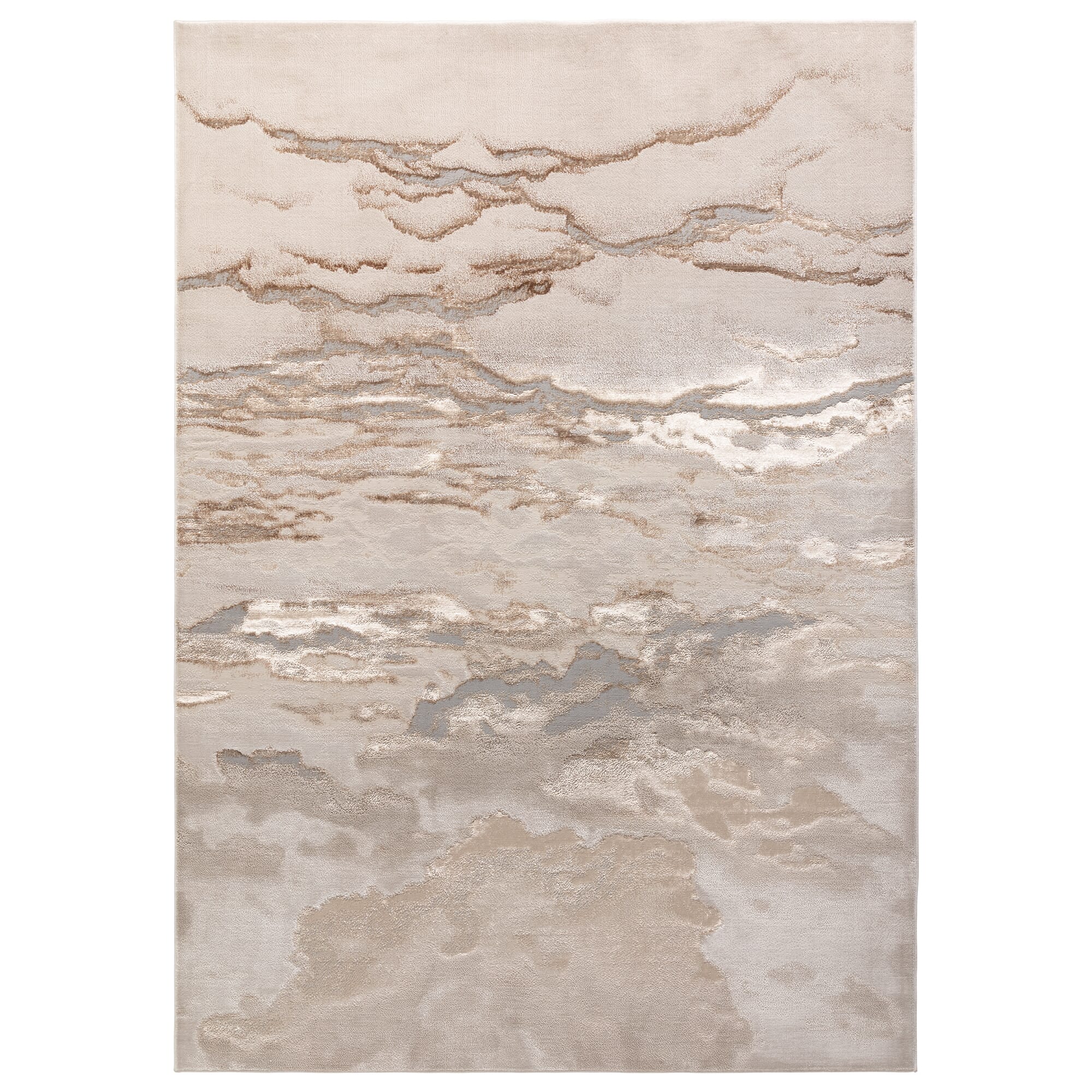 Aurora Linea Metallic Rug AU17 full size view

