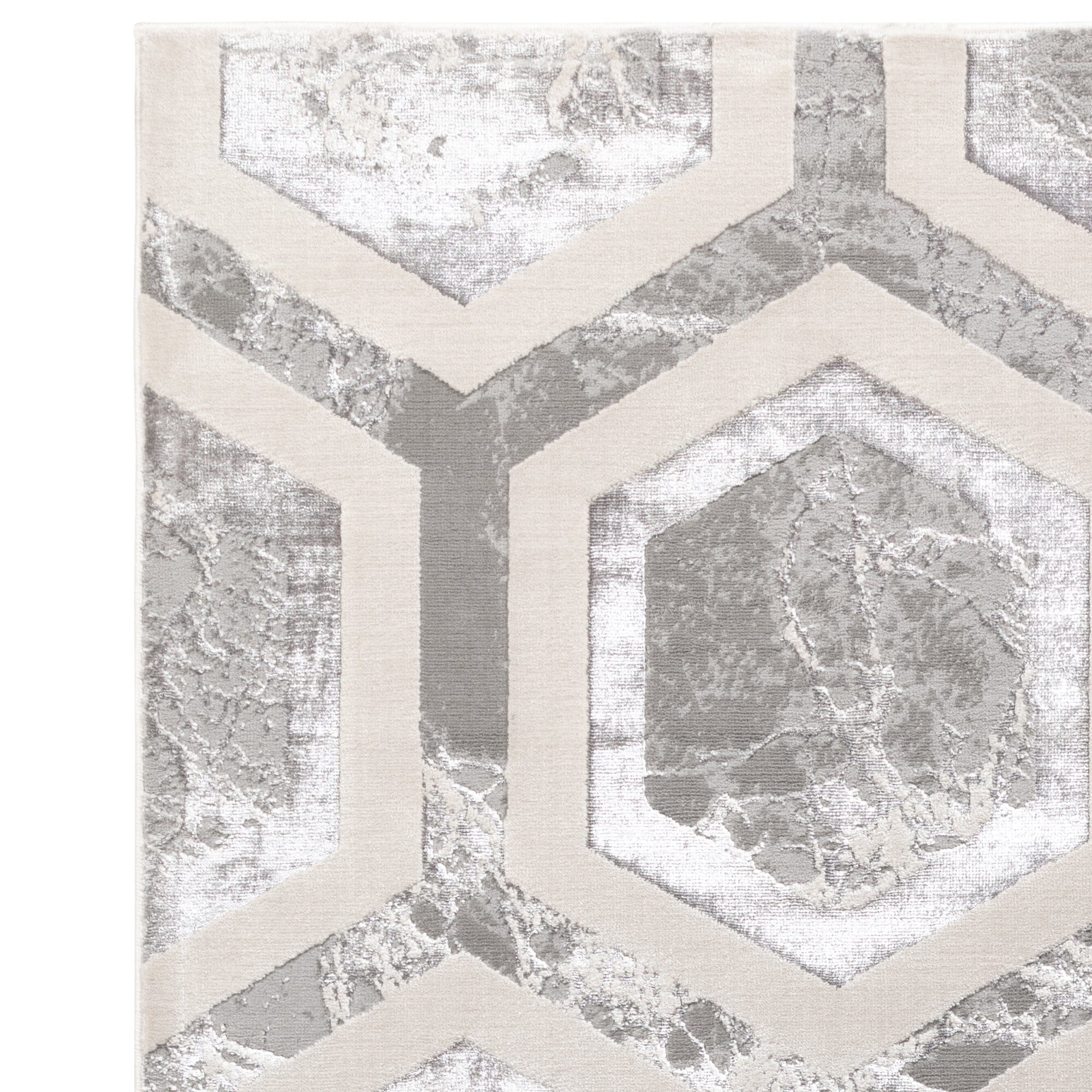 Asiatic Aurora Crystal Rug close-up texture

