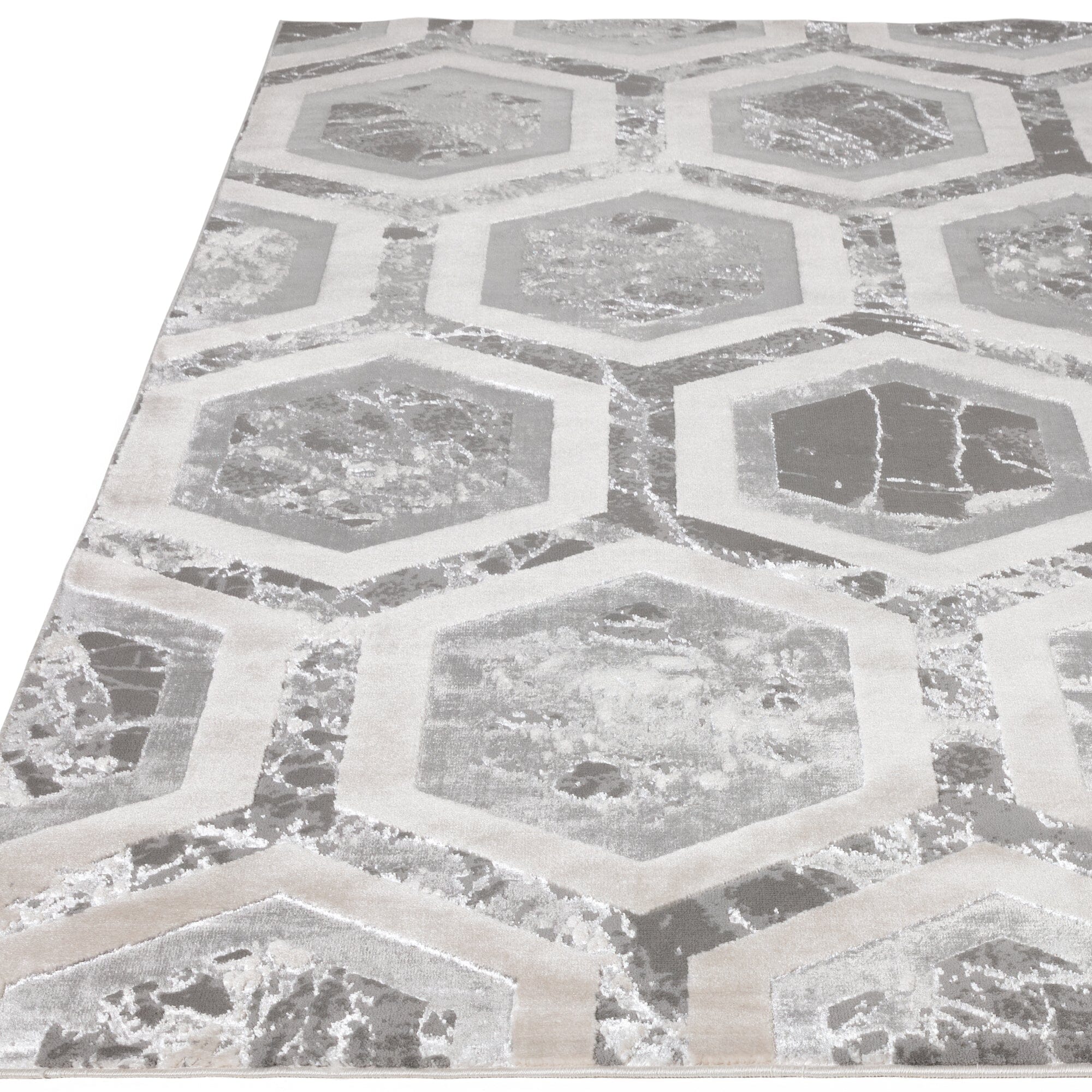 Asiatic Aurora Crystal Rug close-up texture

