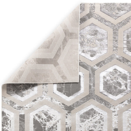 Durable luxury rug by Asiatic showing backing