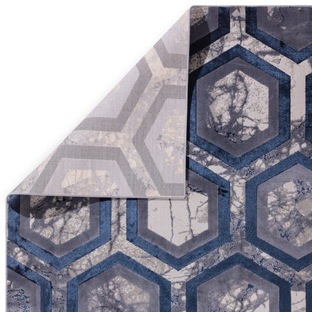 Aurora AU19 rug back of rug showing backing
