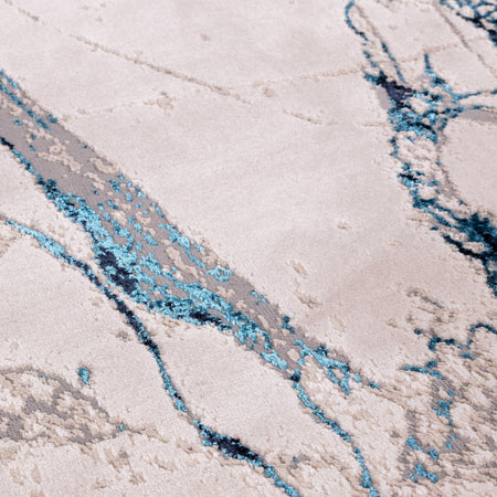 Asiatic Aurora Quake Rug close-up texture

