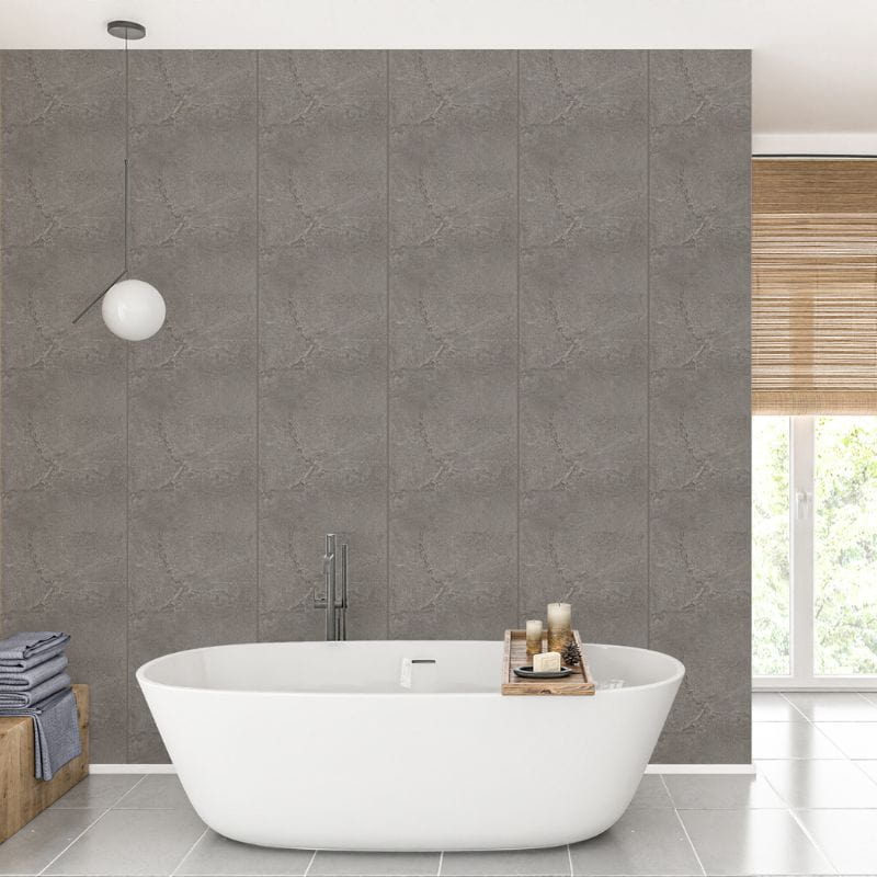 black granite mineral wall panel 2700x300mm