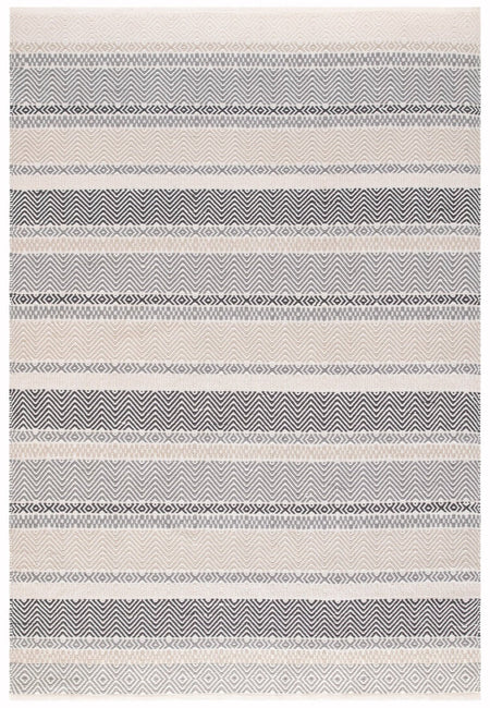 Boardwalk Grey Stripe Outdoor Rug by Asiatic


