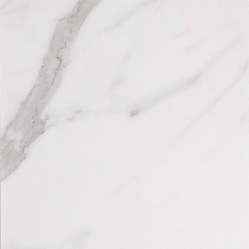 white and grey marble-effect bathroom cladding