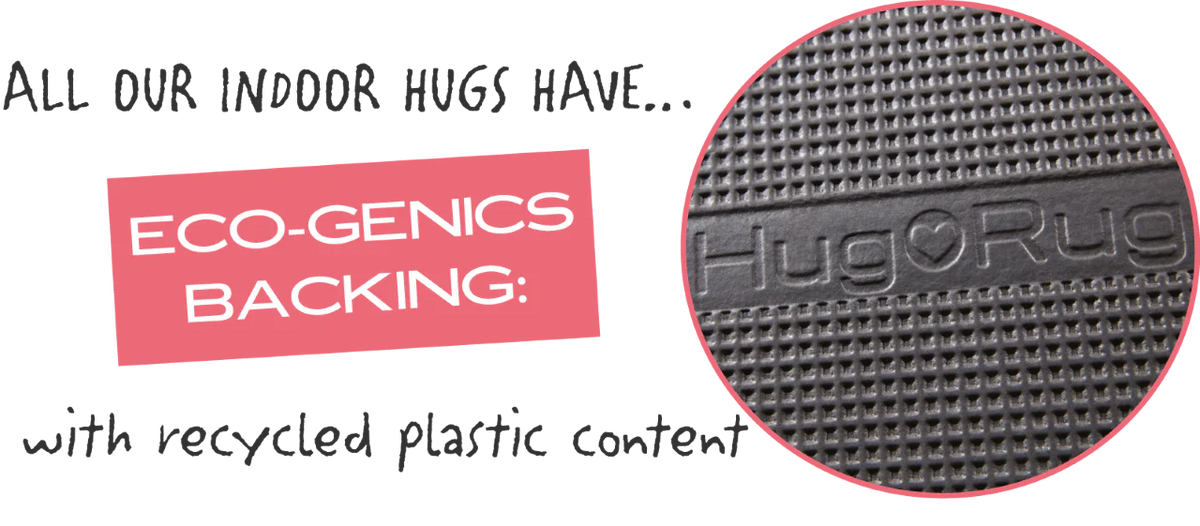 eco-genics backing, rubber backing