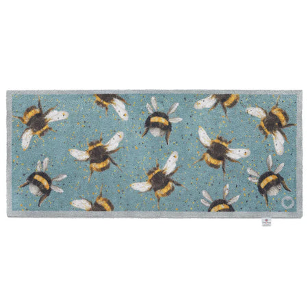 Hug Rug Bee 3 Charity Mat – Eco-Friendly, Washable Doormat
