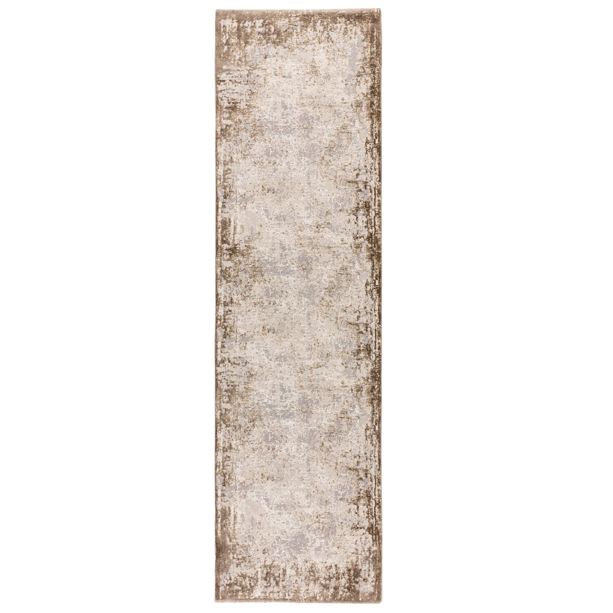 Asiatic Kuza Border Beige runner Rug

