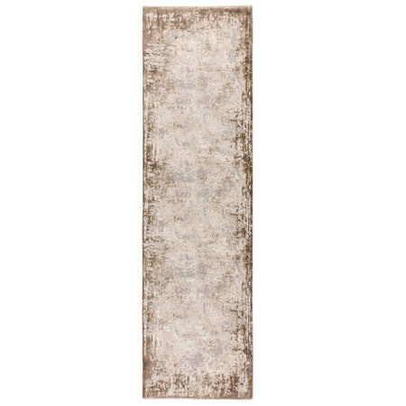 Asiatic Kuza Border Beige runner Rug


