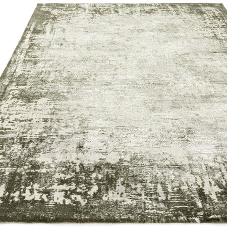 Kuza collection green rug