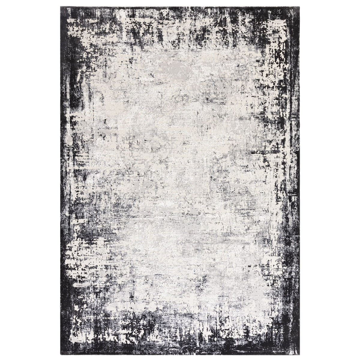 Asiatic Kuza Border Grey Rug

