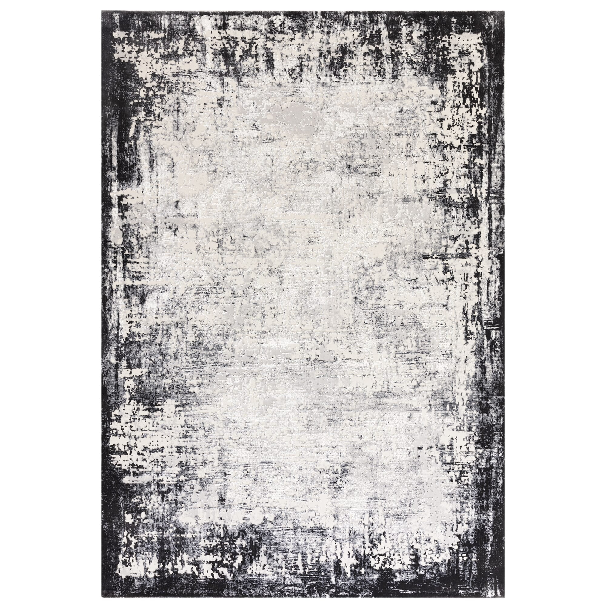 Asiatic Kuza Border Grey Rug

