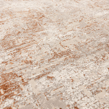 Medium-high pile rug with soft texture

