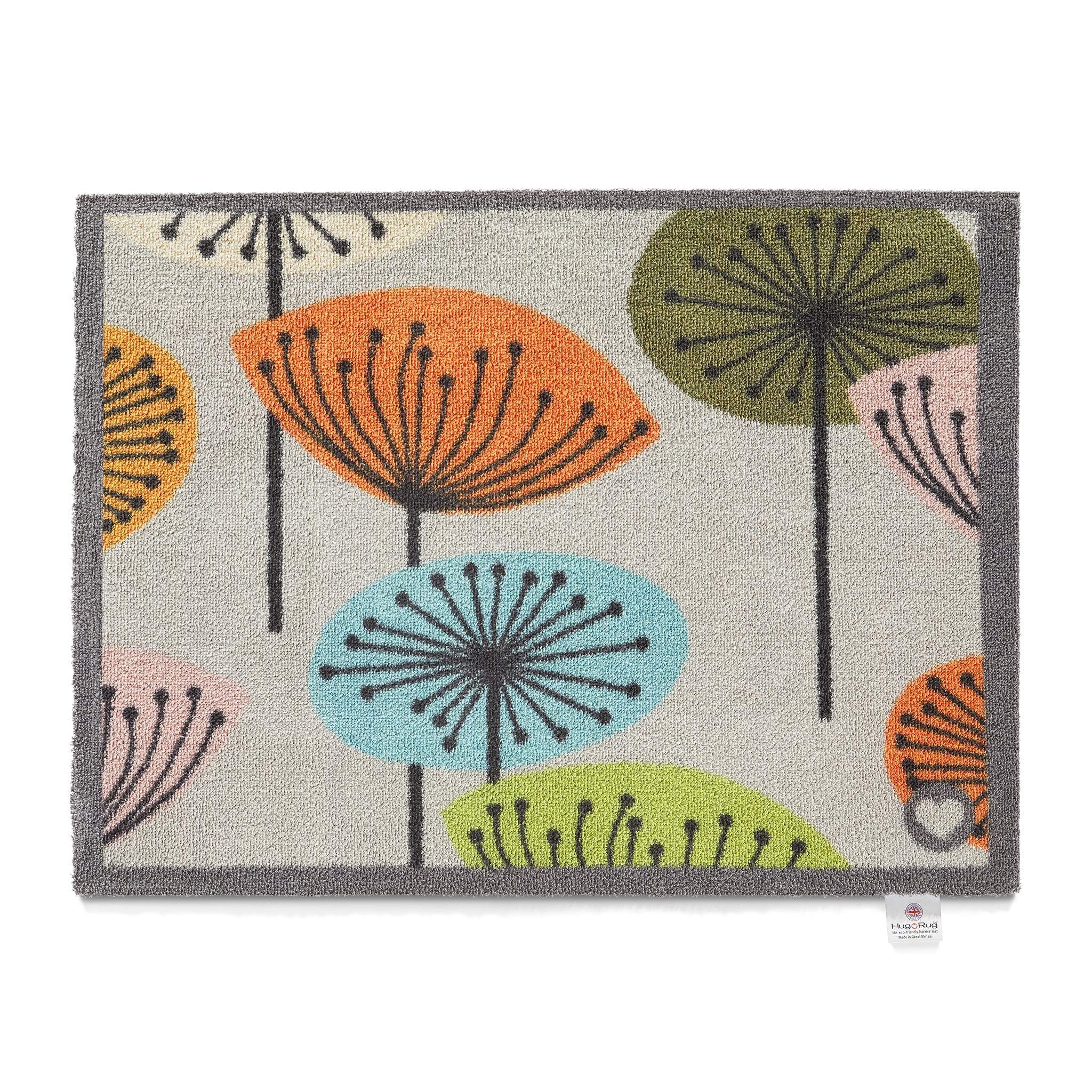 Hug Rug Nature 40 with neutral leaf pattern

