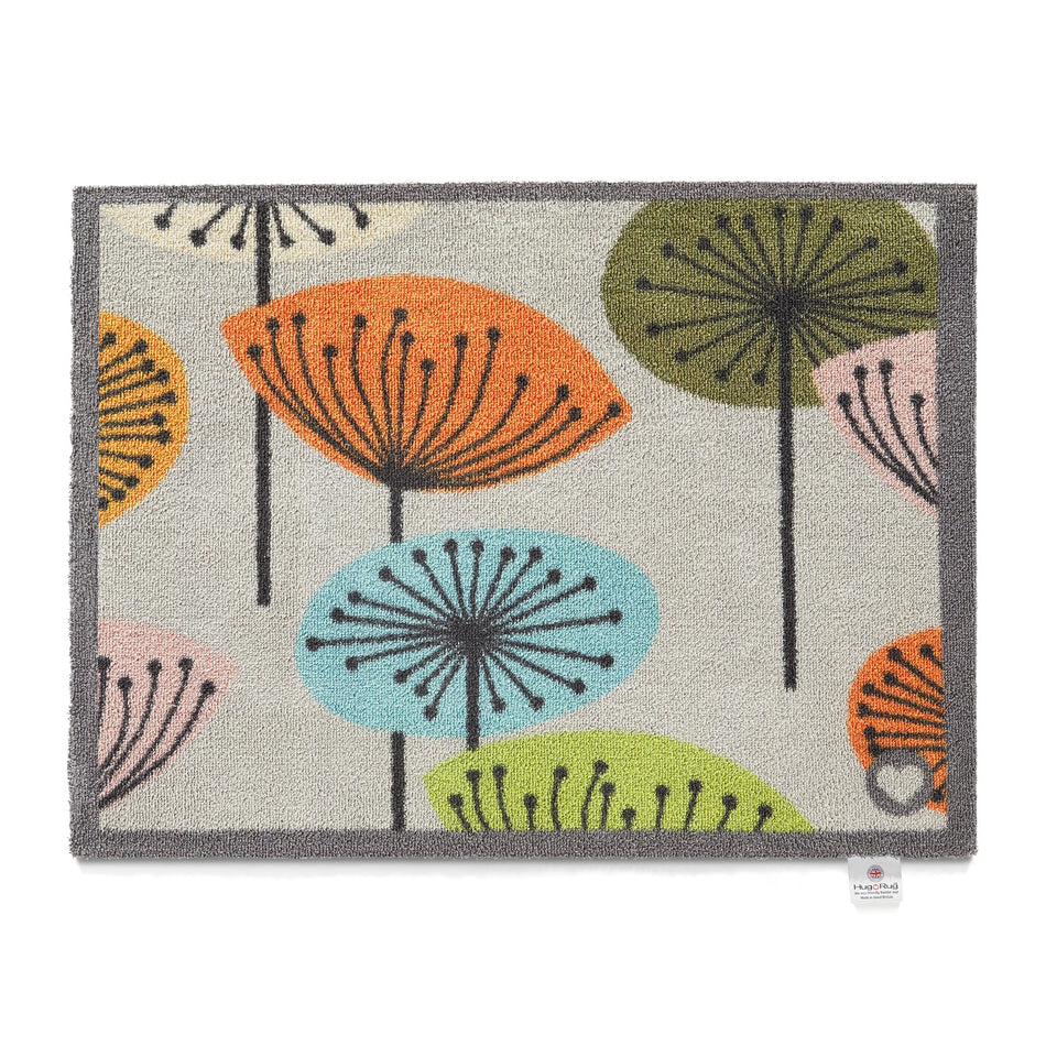 Hug Rug Nature 40 with neutral leaf pattern

